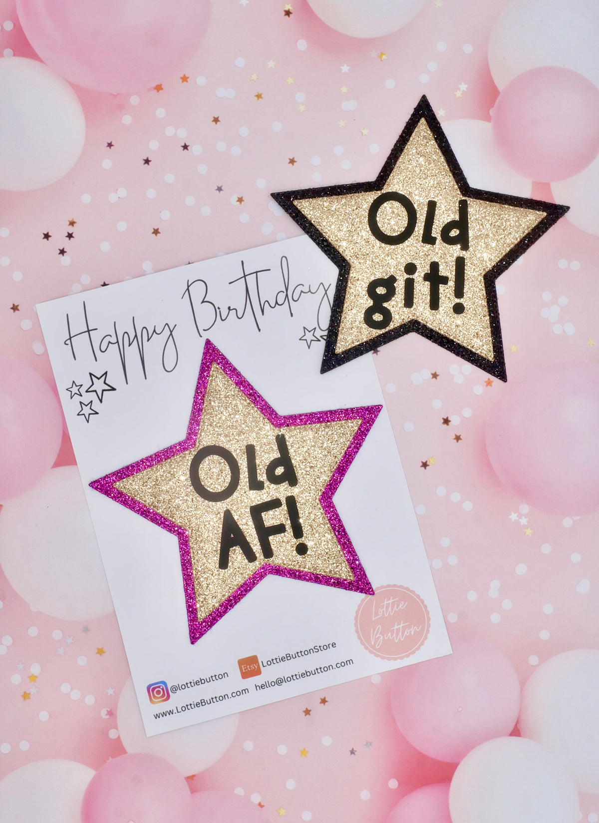 Adult Birthday Badge