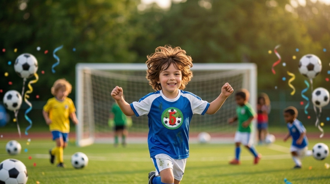 Football Birthday Badges: The Perfect Accessory for Your Little Striker