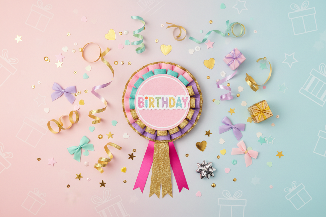 Design Your Own Birthday Badge: A Guide to Personalised Party Accessories