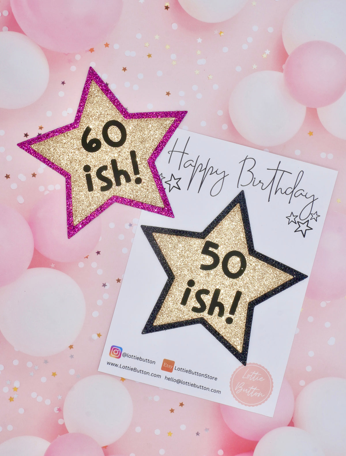 Adult Birthday Badge