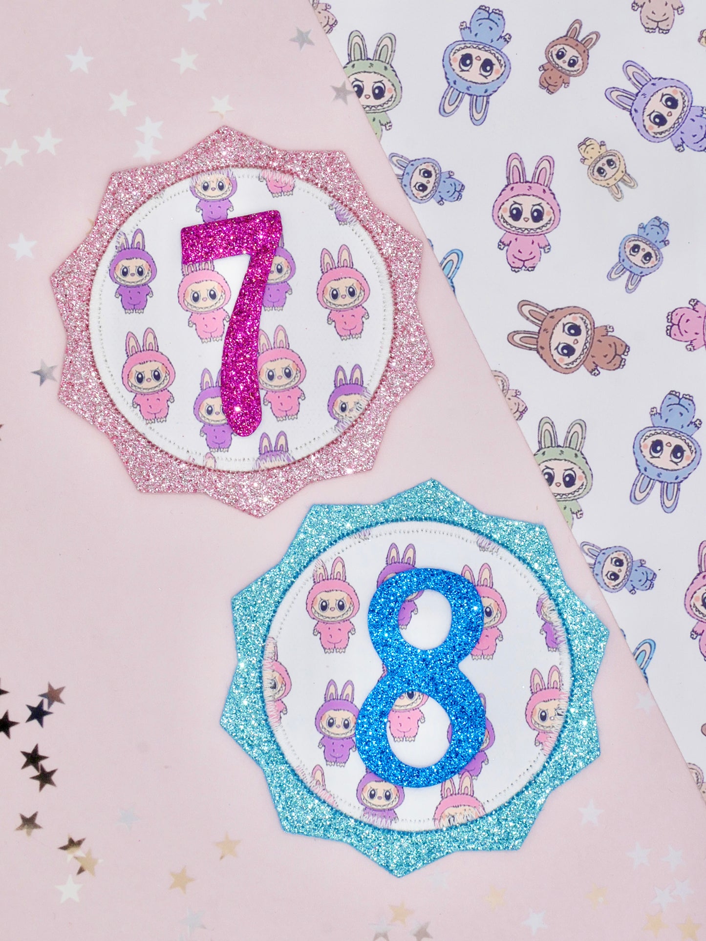 Labubu Birthday Badge