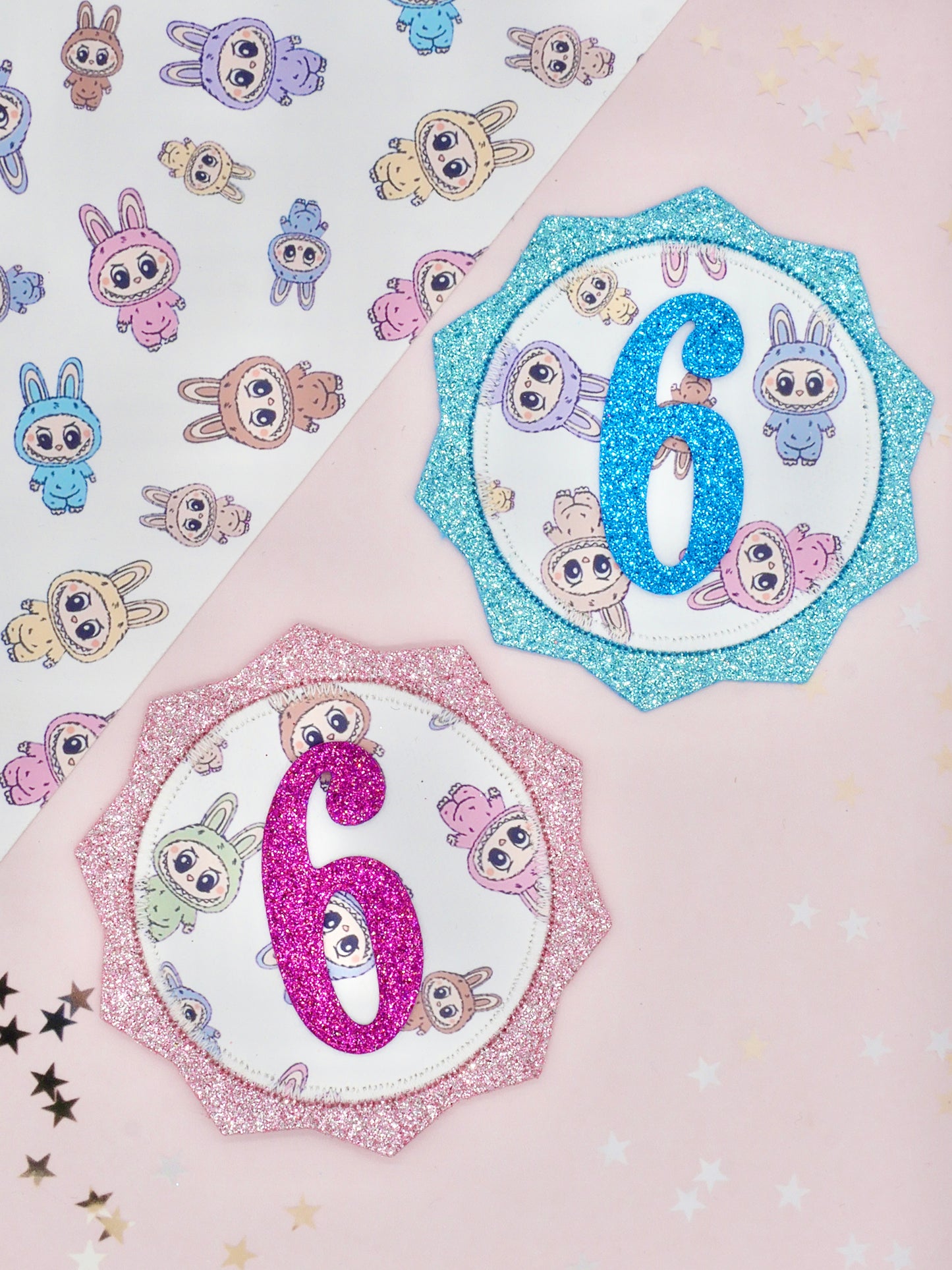 Labubu Birthday Badge