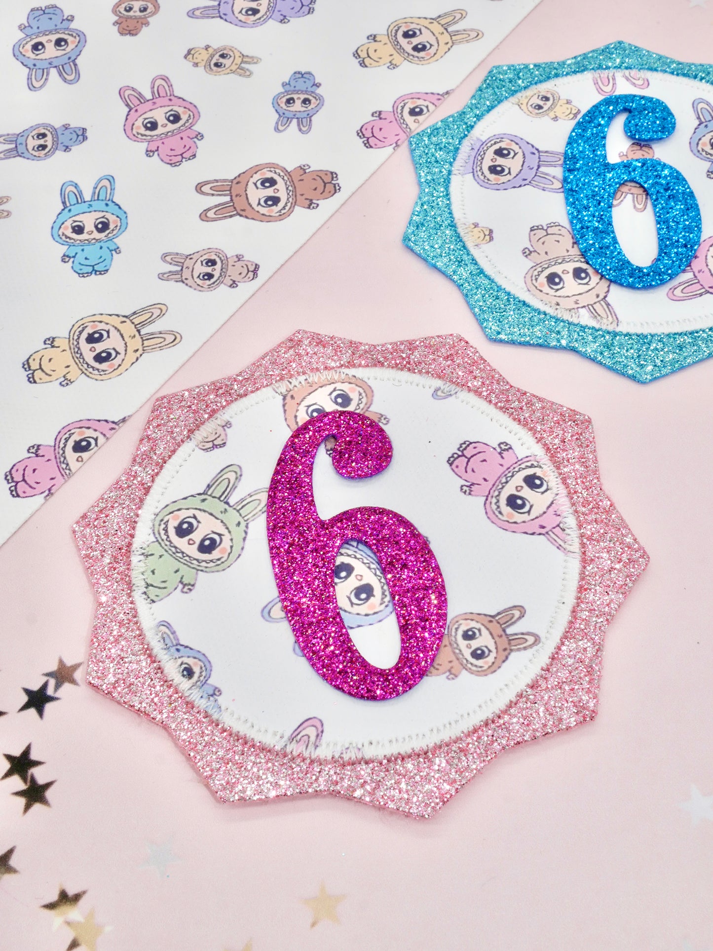 Labubu Birthday Badge