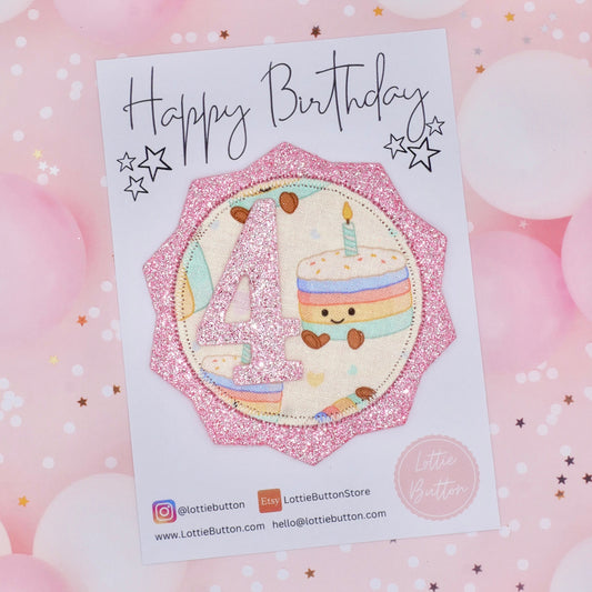 Jellycat Birthday Badge
