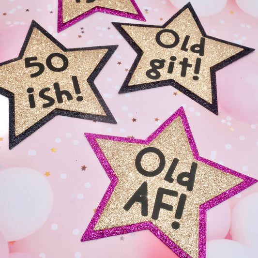 Adult Birthday Badge