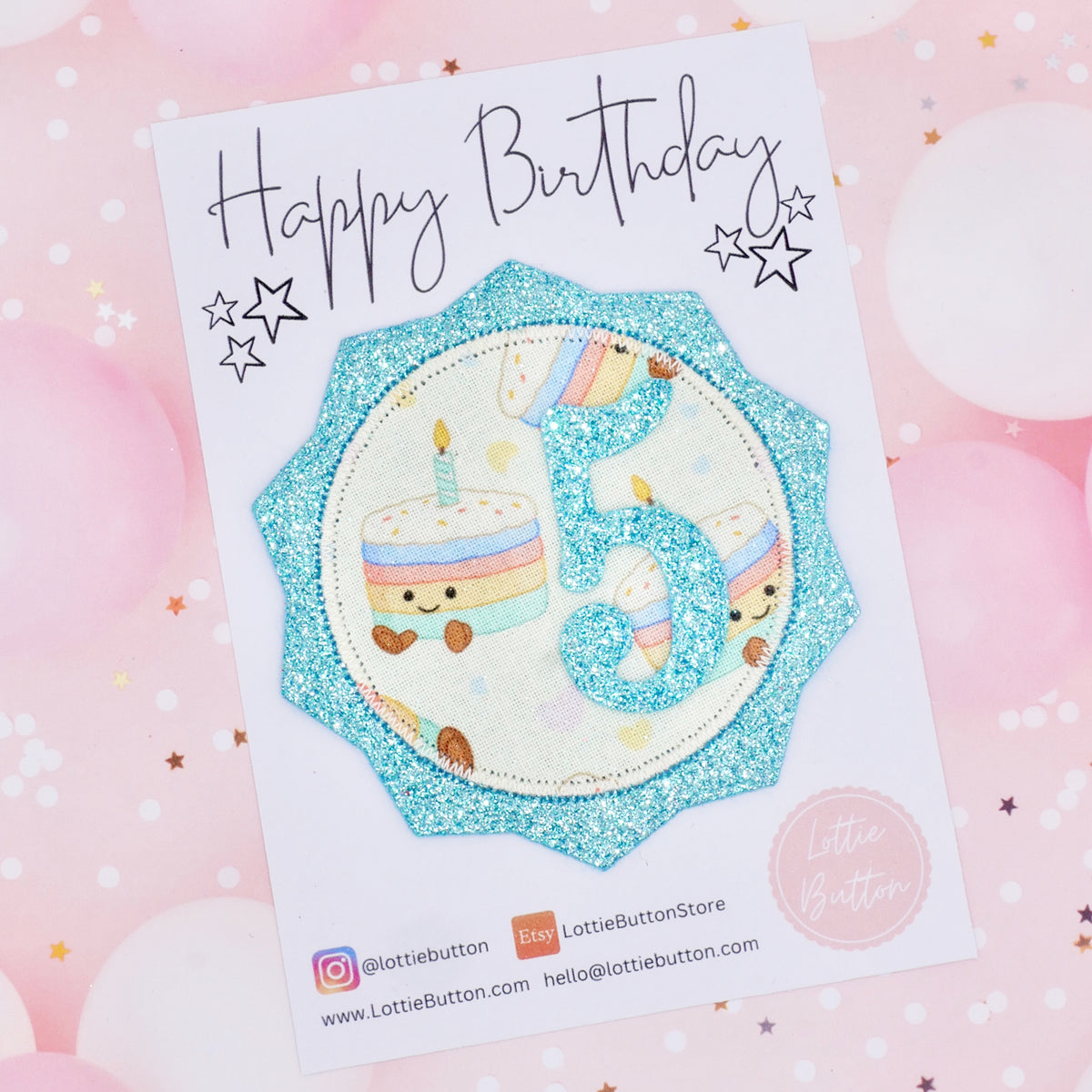 Jellycat Birthday Badge